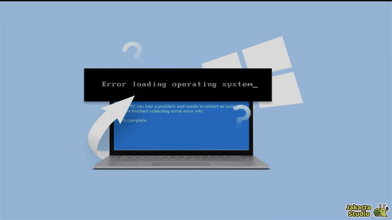 8 Cara Mengatasi Error Loading Operating System Windows