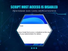 Solusi Windows Script Host Access is Disabled