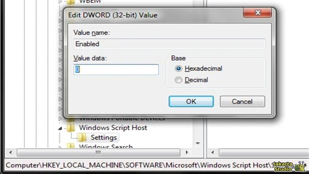 Solusi Windows Script Host Access is Disabled