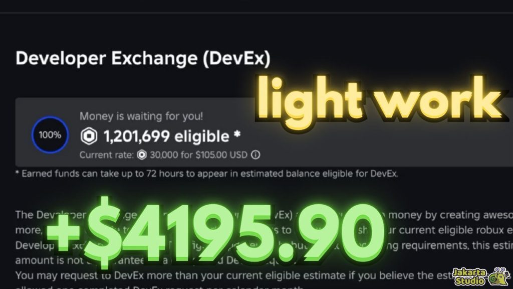 Sumber Penghasilan Roblox