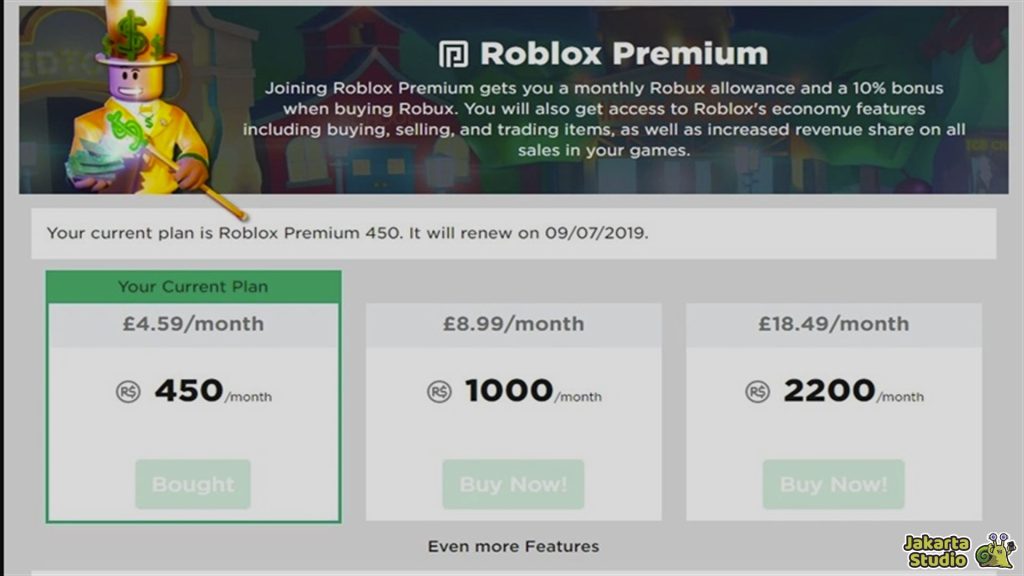 Sumber Penghasilan Roblox