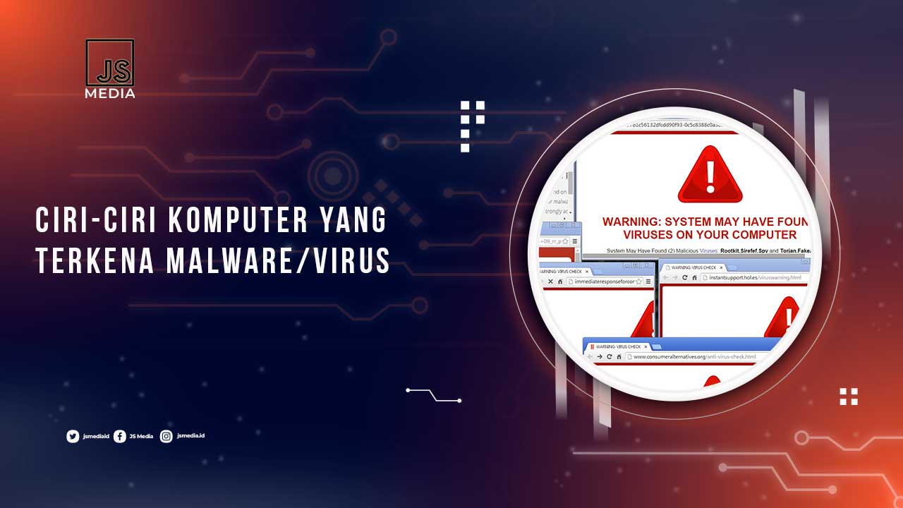 Tanda PC Terkena Malware