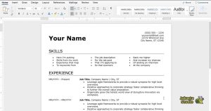 Cara Membuat CV di HP Menggunakan Microsoft Word