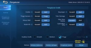 Cara Mengaktifkan Grafik HD di Mobile Legends
