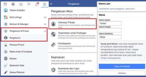 Cara Ubah Nama di Facebook Lewat HP