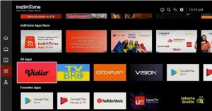 Cara Berlangganan Vidio di TV