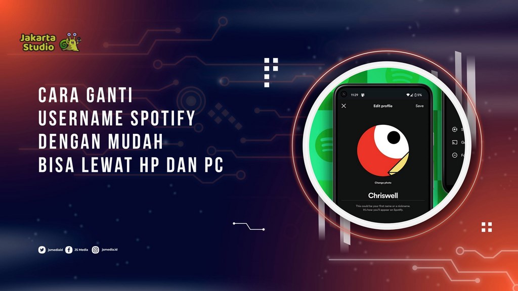 Cara Ganti Username Spotify dengan Mudah, Bisa Lewat HP dan PC