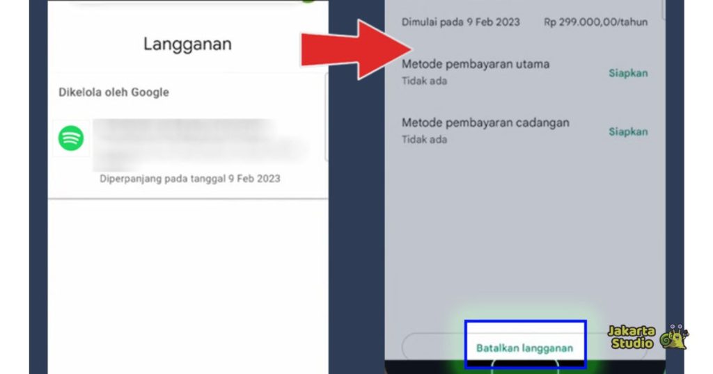 Cara Membatalkan Spotify Premium Lewat HP
