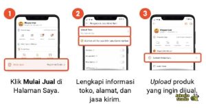 Cara Membuat Akun Toko di Shopee