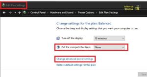 Cara Mengatur Sleep Lewat Control Panel