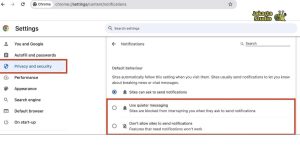 Cara Menghapus Notifikasi Situs di Chrome