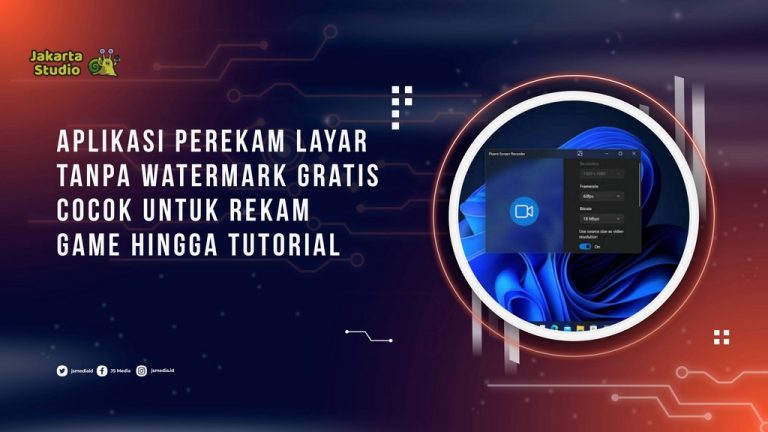 Aplikasi Perekam Layar Tanpa Watermark Gratis, Cocok untuk Rekam Game ...