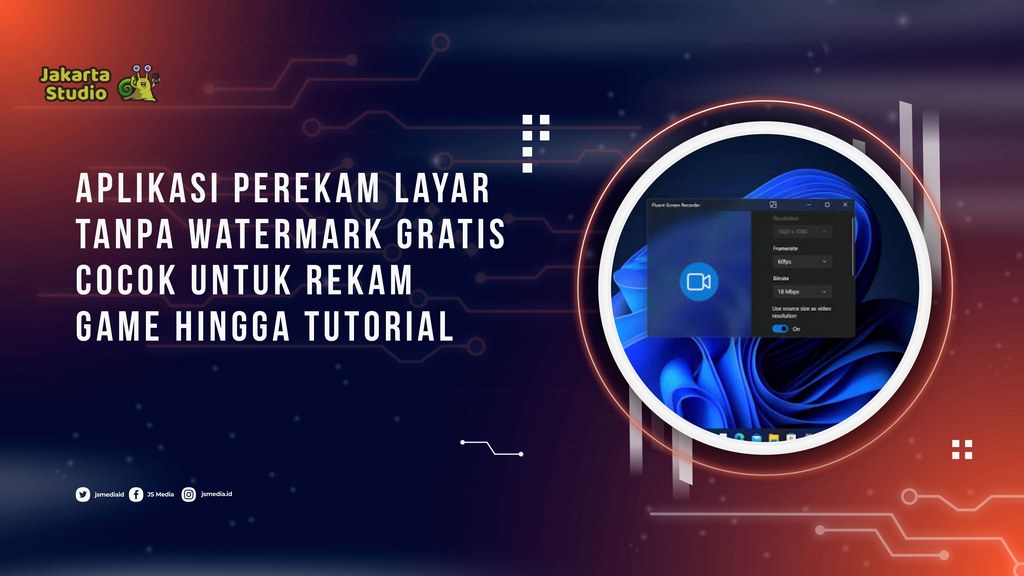 Aplikasi Perekam Layar Tanpa Watermark Gratis, Cocok untuk Rekam Game hingga Tutorial