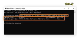 Cara Cek Motherboard di PC Melalui Command Prompt