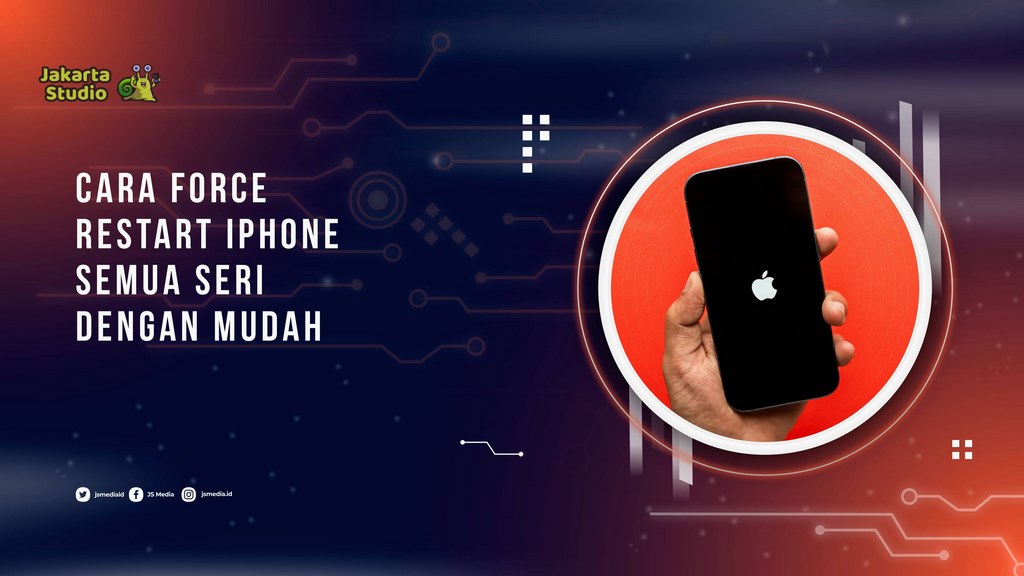 Cara Force Restart iPhone Semua Seri dengan Mudah