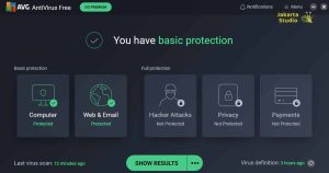 Cara Menonaktifkan Antivirus AVG