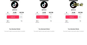 Cara Block Orang di TikTok Lewat Profil
