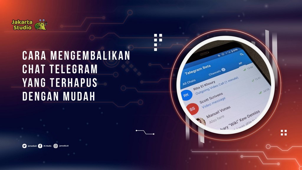 Cara Mengembalikan Chat Telegram yang Terhapus dengan Mudah