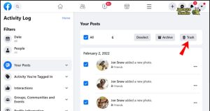 Cara Menghapus Semua Posting Facebook Lewat Browser