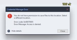 Credential Manager Error? Ini Penyebab dan Cara Mengatasinya di Windows