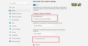 Cara Mengatur Jadwal Storage Sense