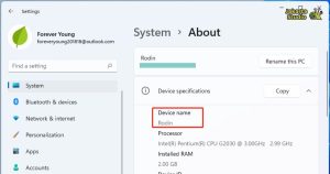 Cara Mengetahui Nama Komputer di Windows 11