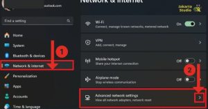 Coba Reset Koneksi Jaringan