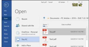 Edit PDF Menggunakan Microsoft Word