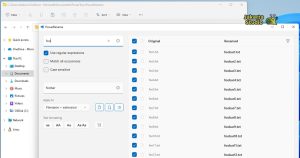 Mengganti Nama Banyak File Sekaligus (PowerRename)