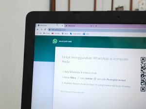 Pastikan WhatsApp Desktop Sudah Terhubung